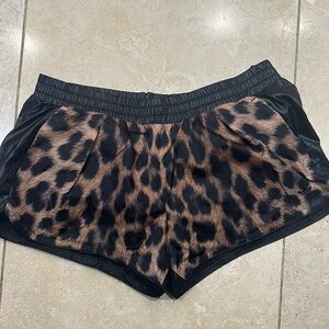 Leopard Print Shorts